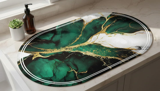 Emerald Marble Luxe CozyMat™