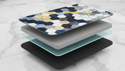 CozyMat™ HexaLuxe Absorbent Kitchen Mat