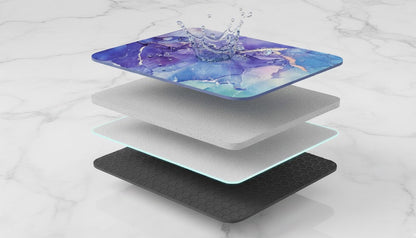 CozyMat™ Ocean Bloom Absorbent Kitchen Mat