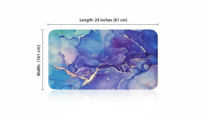 CozyMat™ Ocean Bloom Absorbent Kitchen Mat